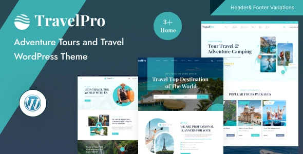 TravelPro – Adventure Tours and Travel Agency WordPress Theme